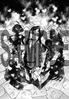 高槻ナギーの新連載「エウリアン桃子」カット。