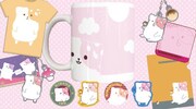 「きのこいぬ」グッズ、マグカップなど11月に一挙発売