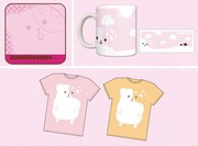 11月下旬にムービックより発売される、「きのこいぬ」グッズ。(c)KIMAMA AOBOSHI／TOKUMA SHOTEN