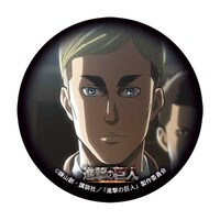 エルヴィン・スミスの缶マグネット。(c)諫山創・講談社／「進撃の巨人」製作委員会