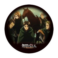 リヴァイ班の缶マグネット。(c)諫山創・講談社／「進撃の巨人」製作委員会