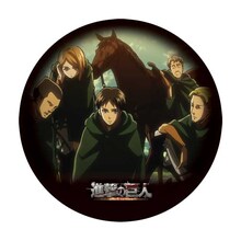 リヴァイ班の缶マグネット。(c)諫山創・講談社／「進撃の巨人」製作委員会