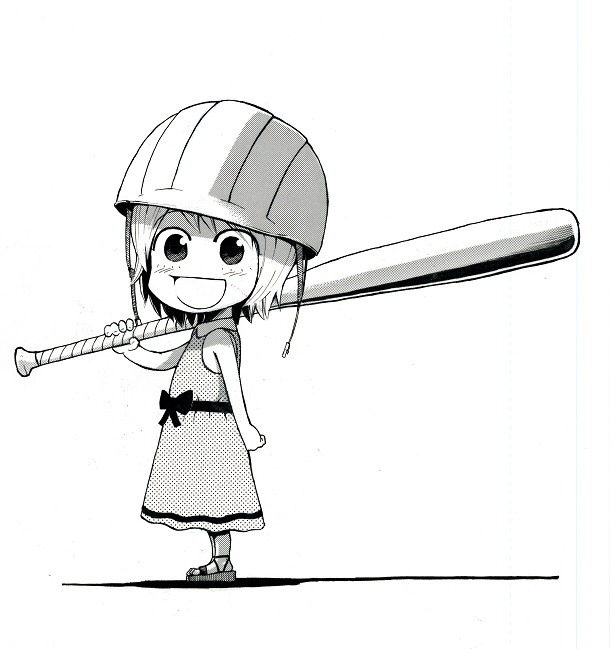 福田やすひろ「最強少女さゆり」のカット。