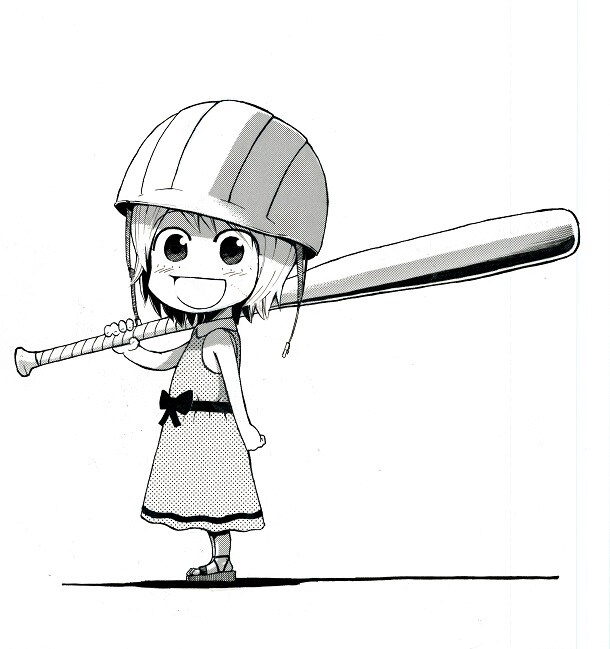 福田やすひろ「最強少女さゆり」のカット。