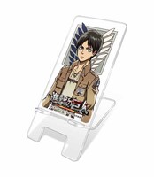 エレン・イェーガーのスマートフォン用スタンド。(c)諫山創・講談社／「進撃の巨人」製作委員会