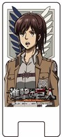 サシャ・ブラウスのスマートフォン用スタンド。(c)諫山創・講談社／「進撃の巨人」製作委員会