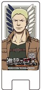 ライナー・ブラウンのスマートフォン用スタンド。(c)諫山創・講談社／「進撃の巨人」製作委員会