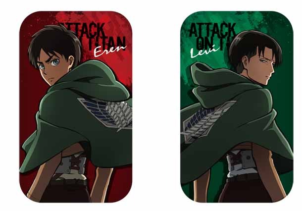 チョコレート菓子付きのタブレットケース。(c)諫山創・講談社／「進撃の巨人」製作委員会