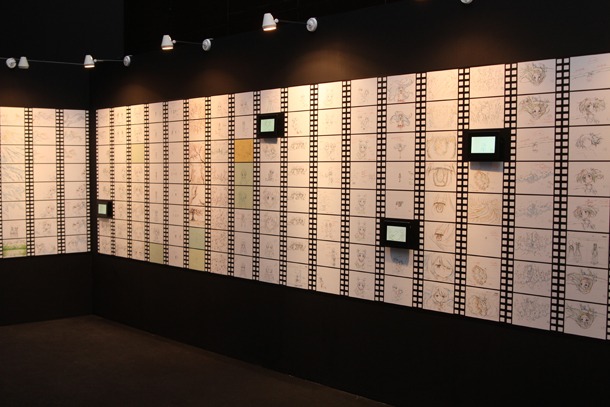 展示の様子。 (c)Magica Quartet／Aniplex・Madoka Movie Project Rebellion