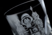 「Heraldic Luffy ~Heraldic series~」モンキー・D・ルフィのタンブラーグラス。(c)尾田栄一郎/集英社・フジテレビ・東映アニメーション