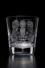 「Heraldic Zoro ~Heraldic series~」ロロノア・ゾロのタンブラーグラス。(c)尾田栄一郎/集英社・フジテレビ・東映アニメーション