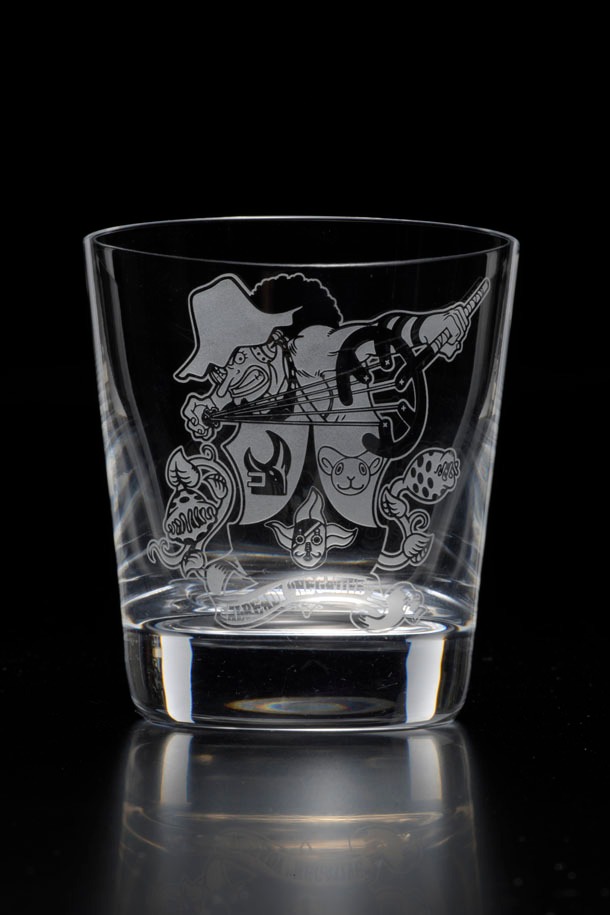 「Heraldic Usopp ~Heraldic series~」ウソップのタンブラーグラス。(c)尾田栄一郎/集英社・フジテレビ・東映アニメーション