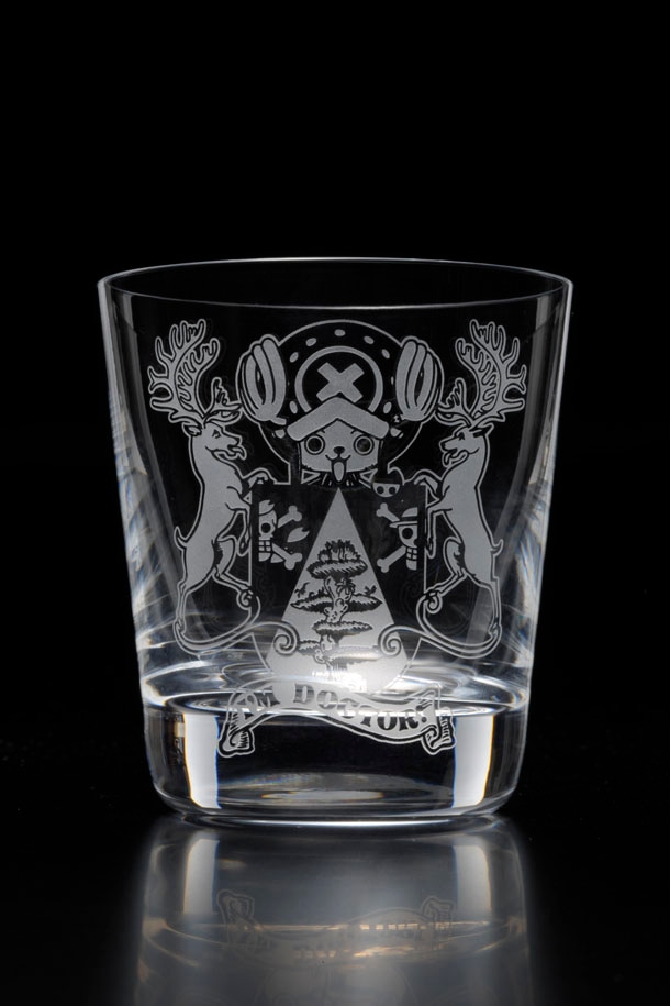 「Heraldic Chopper ~Heraldic series~」トニートニー・チョッパーのタンブラーグラス。(c)尾田栄一郎/集英社・フジテレビ・東映アニメーション
