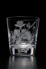 「Heraldic Brook ~Heraldic series~」ブルックのタンブラーグラス。(c)尾田栄一郎/集英社・フジテレビ・東映アニメーション