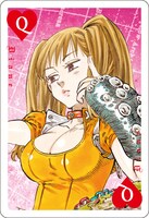 「七つの大罪」と資生堂unoのコラボトランプ。