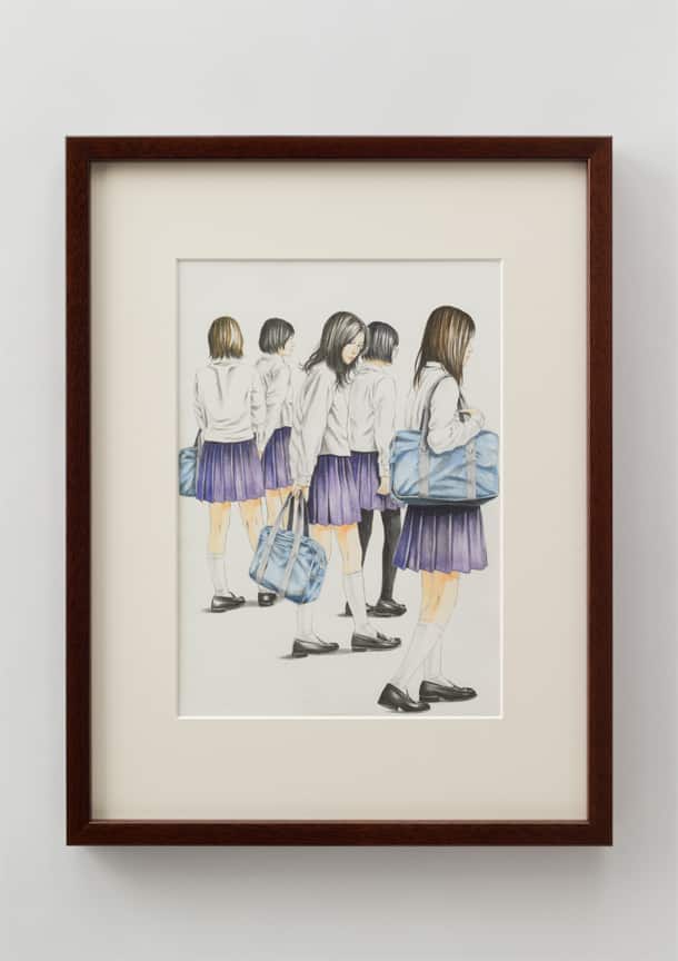 女子高生を描いた古屋兎丸のサイン入り複製原画を通販で - コミック 
