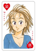 「七つの大罪」と資生堂unoのコラボトランプ。