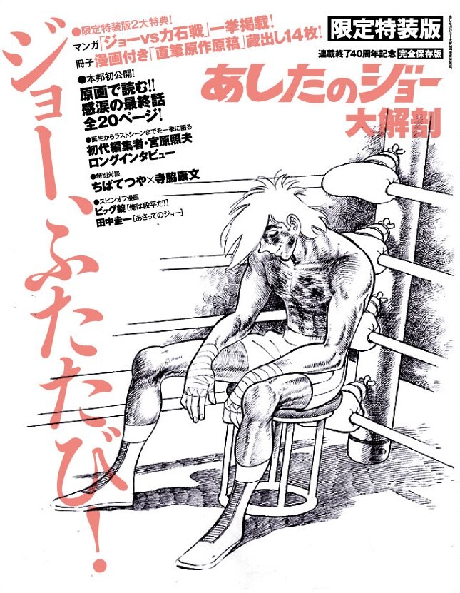 「あしたのジョー大解剖」限定特装版