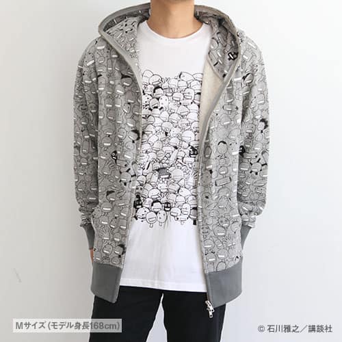 もやしもん新グッズ オリゼーたち菌の総柄パーカーなど コミックナタリー