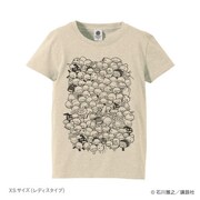「もやしもん 菌Tシャツ」（ヘザーベージュ／XS・レディスタイプ）。価格は3780円。