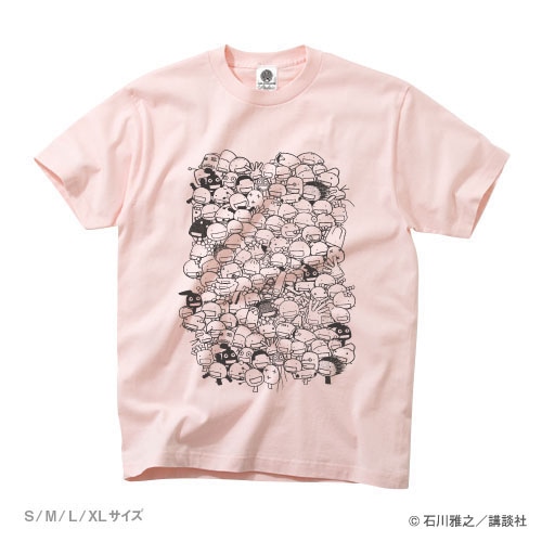 「もやしもん 菌Tシャツ」（ライトピンク）。価格は3780円。