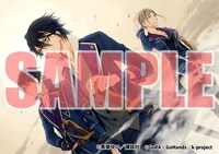 「K -デイズ・オブ・ブルー-」扉イラスト。