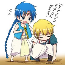 4コママンガのイメージ。  (c)大高忍／小学館・マギⅡ製作委員会・MBS (c)2013 NBG