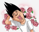 配信中の「行け！稲中卓球部」LINEスタンプ。 - 「行け！稲中卓球部 
