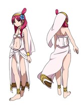 モルジアナの追加衣装「踊り子」のイメージ。  (c)大高忍／小学館・マギⅡ製作委員会・MBS (c)2013 NBG