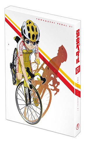 アニメ「弱虫ペダル」Blu-ray・DVD1巻のジャケット。 (c)渡辺航（週刊少年チャンピオン）／弱虫ペダル製作委員会