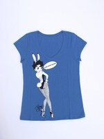 「リボンの騎士」と「HAN AHN SOON」のコラボTシャツ。(c)Tezuka Productions