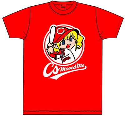 「球場ラヴァーズ」の特製Tシャツ。サイズはフリー（L）。