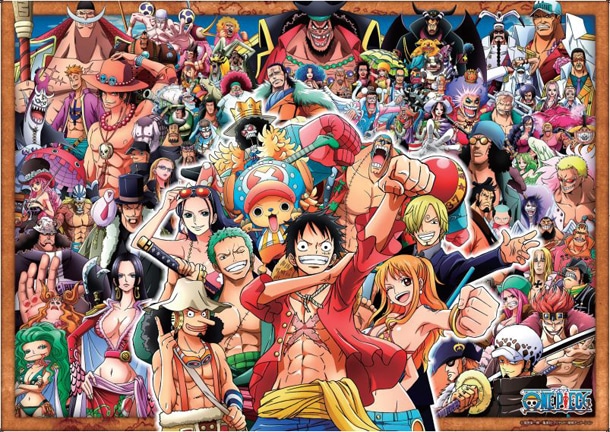 当たりが出たらその場でプレゼントされる「悪魔の実 能力者大集合ポスター」。(c)尾田栄一郎／集英社・フジテレビ・東映アニメーション