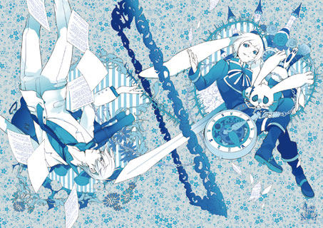 クリアポスター2枚セット「Are you alice?」（1000円）