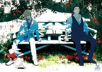 クリアポスター2枚セット「Are you alice?」（1000円）