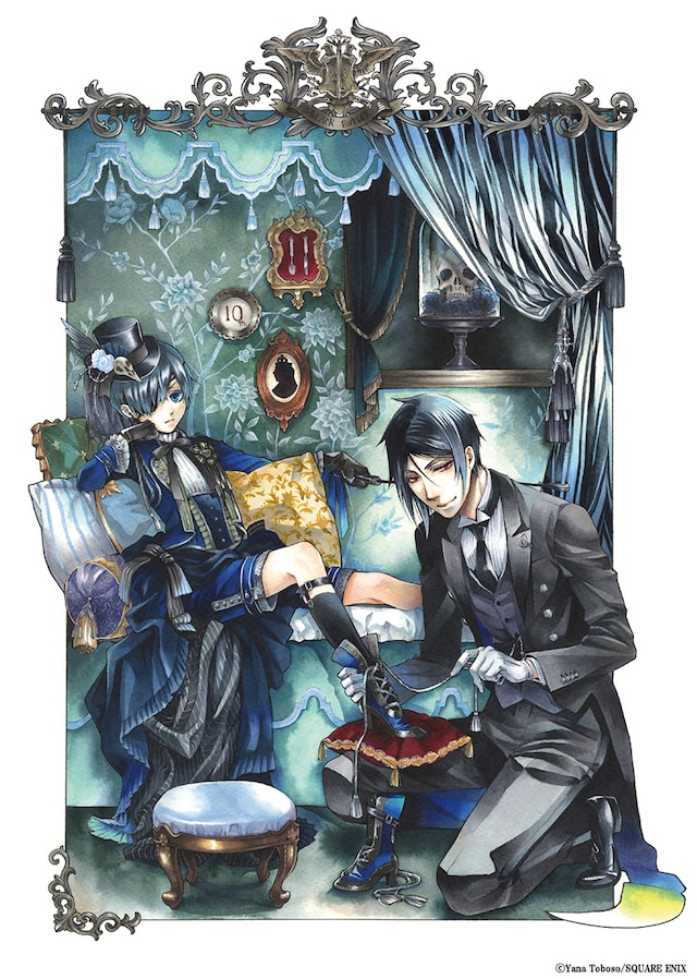 デビュー10周年記念「黒執事原画展～枢やなの世界～」メイン画像　(c)Yana Toboso/SQUARE ENIX