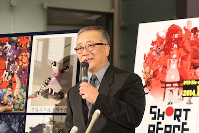 紫綬褒章を受章した大友克洋。