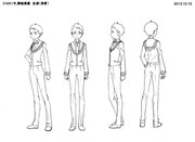 ジェロニモのキャラクター設定画。(c)久正人／アース・スター エンターテイメント・ 「ノブナガン」製作委員会