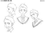 ジェロニモのキャラクター設定画。(c)久正人／アース・スター エンターテイメント・ 「ノブナガン」製作委員会