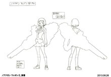 武器の設定資料。(c)久正人／アース・スター エンターテイメント・ 「ノブナガン」製作委員会