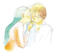 かわかみじゅんこ「中学聖日記」予告カット