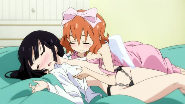 アニメ「最近、妹のようすがちょっとおかしいんだが。」より。(c)2014 松沢まり・KADOKAWA 富士見書房刊/「妹ちょ。」製作委員会