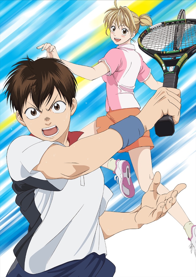 アニメ「ベイビーステップ」キービジュアル (c)勝木光・講談社／NHK・NEP