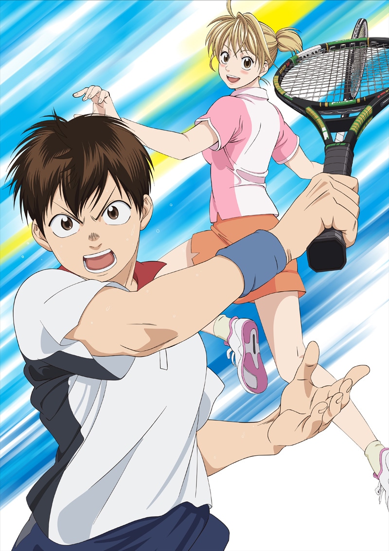 アニメ「ベイビーステップ」キービジュアル (c)勝木光・講談社／NHK・NEP