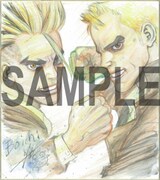 「Wallman -ウォールマン-」と「サンケンロック」のコラボ色紙。