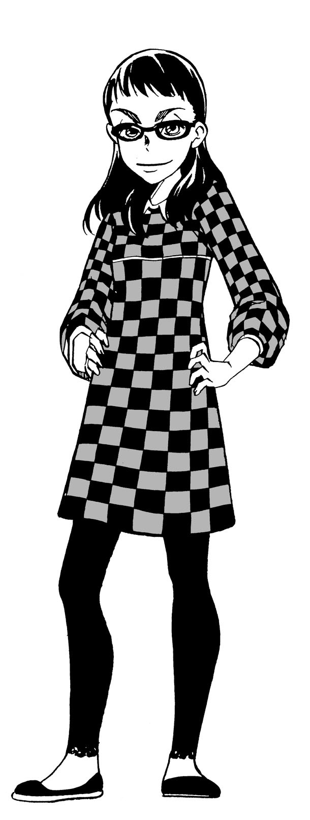 志保が演じる半田花子。(c)UME,GENTOSHA COMICS