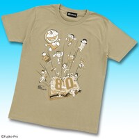 「藤子・F・不二雄キャラクター　キャラクター大集合Tシャツ」(C)Fujiko-Pro
