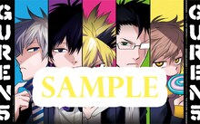 小玉有起描き下ろしによる「グレン5‐ファイブ‐」のポスター。