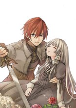 霜月はるか＆日山尚原作による神江ちずの新連載「レムルローズの魔女」扉イラスト