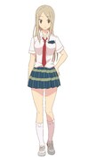 野田コトネ（CV：相坂優歌）の設定画。 (c)タチ・芳文社／桜Trick製作委員会
